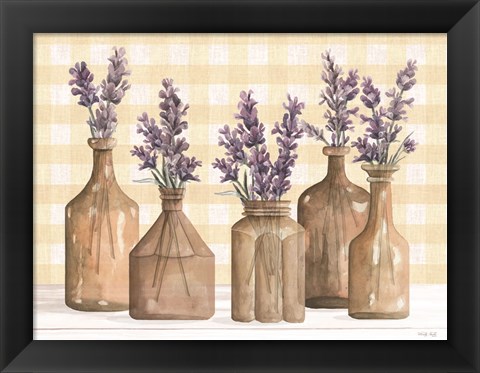 Framed Honeybloom Lavender I Print