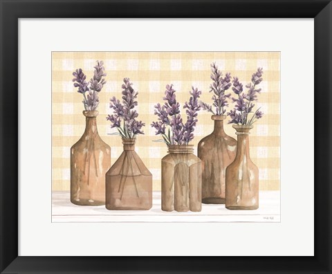 Framed Honeybloom Lavender I Print