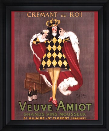 Framed Veuve Amiot Print