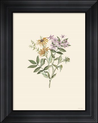 Framed Botanical Mix I Print