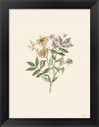 Framed Botanical Mix I Print