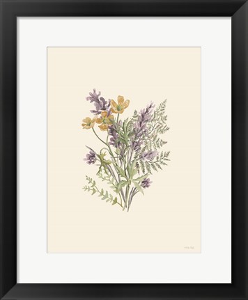 Framed Botanical Mix II Print