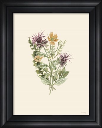 Framed Botanical Mix III Print