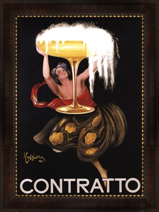 Framed Contratto Print