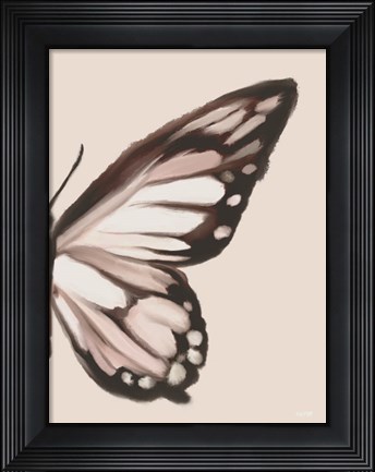 Framed Butterfly Wings II Print