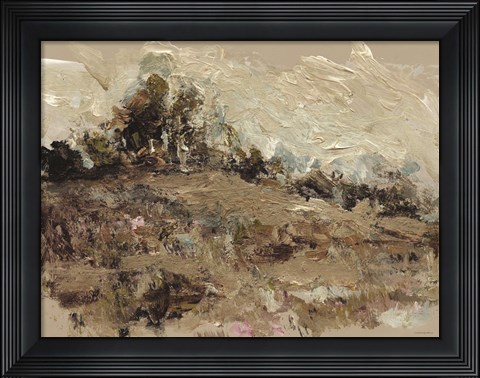 Framed At the Top of the Hill Print