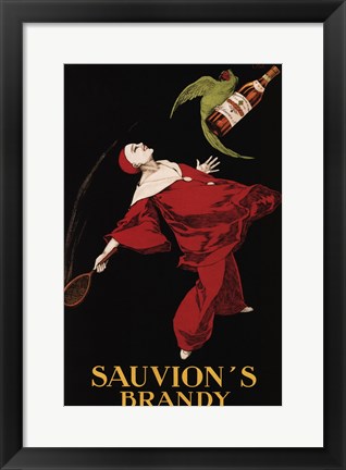 Framed Sauvion&#39;s Brandy Print