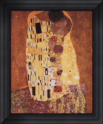 Framed Kiss, c.1908 Print