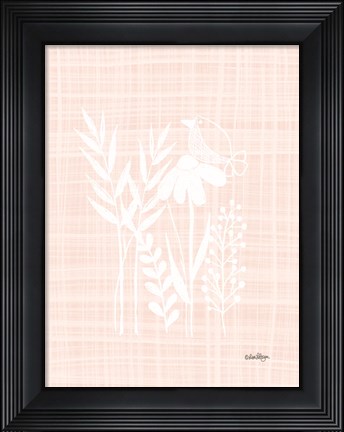 Framed Happy Florals I Print