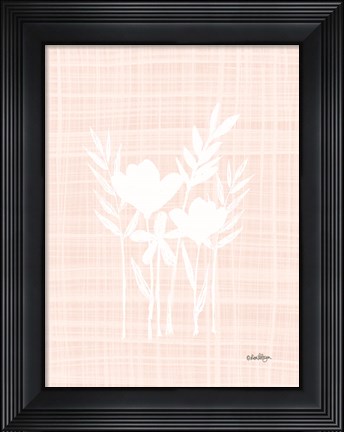 Framed Happy Florals II Print