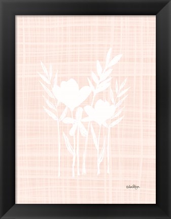 Framed Happy Florals II Print
