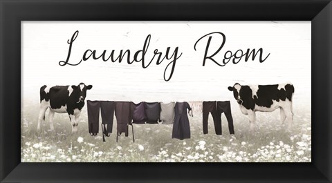 Framed Laundry Room Print