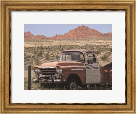 Framed Chevrolet Apache Print
