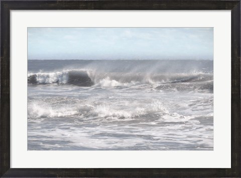 Framed Waves and Spray Print