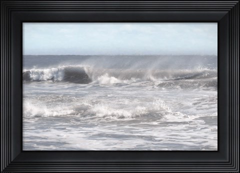 Framed Waves and Spray Print
