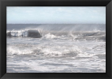 Framed Waves and Spray Print