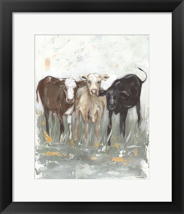 Framed Spring Babies Print