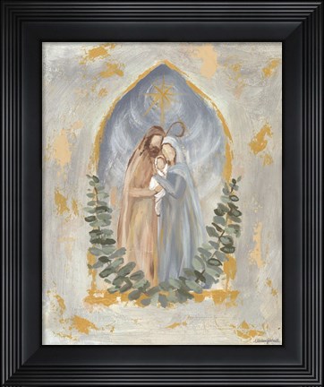 Framed Holy Family Print