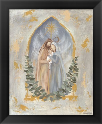 Framed Holy Family Print