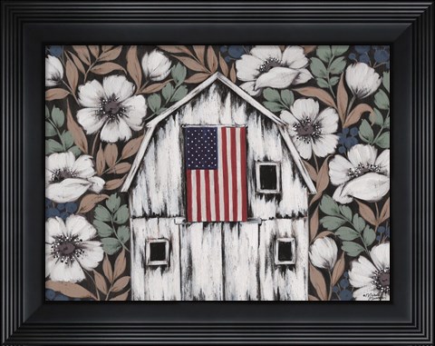 Framed America, America Print