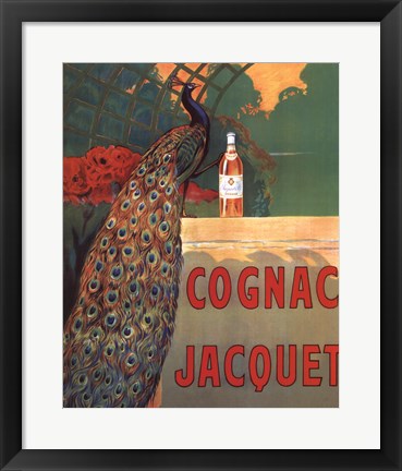 Framed Cognac Jacquet Print