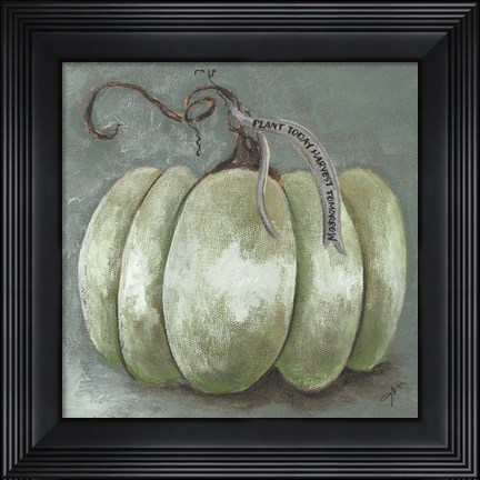 Framed Pumpkin Study Print