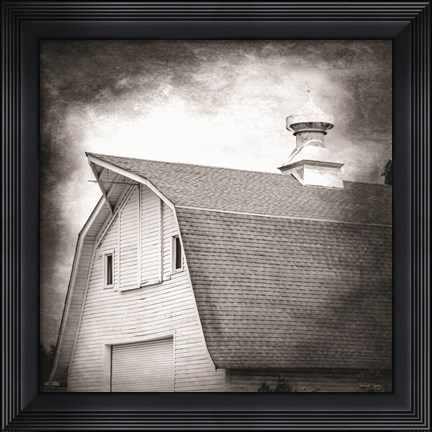 Framed McDonald Farm Rustic I Print