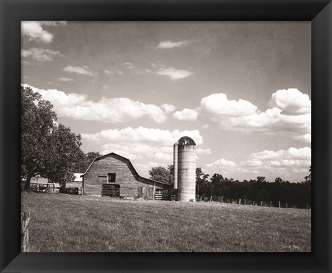 Framed Peaceful Farm Print