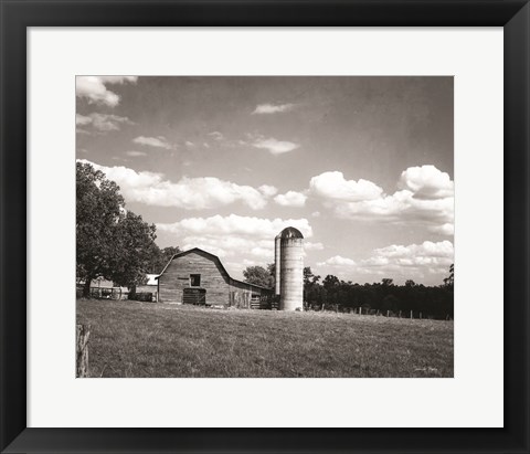 Framed Peaceful Farm Print