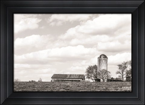 Framed Butler Road Farm Print