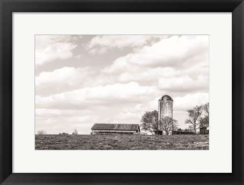 Framed Butler Road Farm Print