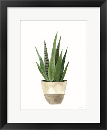 Framed Basket Planter 2 Print