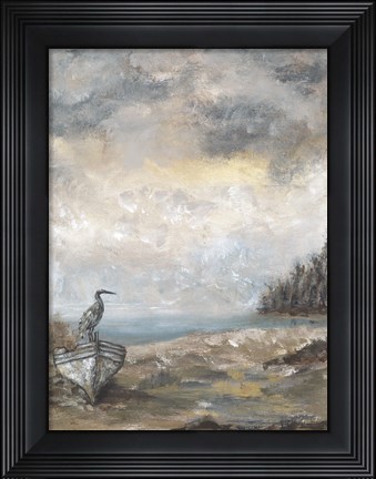 Framed Storm Watcher II Print