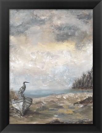 Framed Storm Watcher II Print