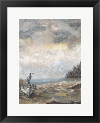 Framed Storm Watcher II Print