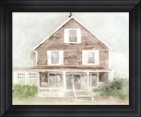 Framed House on the Cape 2 Print