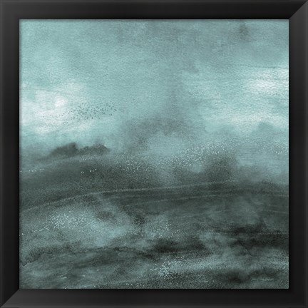 Framed Abstract Landscape Print