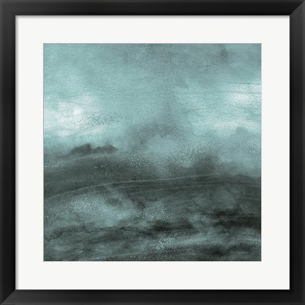 Framed Abstract Landscape Print