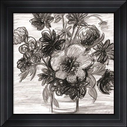 Framed Blooming with Contrast Print