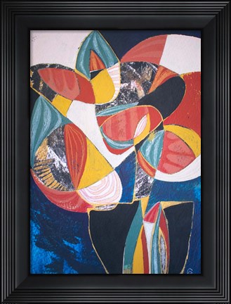 Framed Floral Print