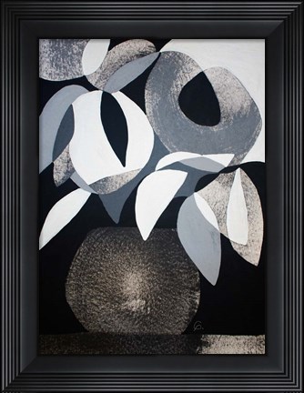 Framed Gray Areas 2 Print