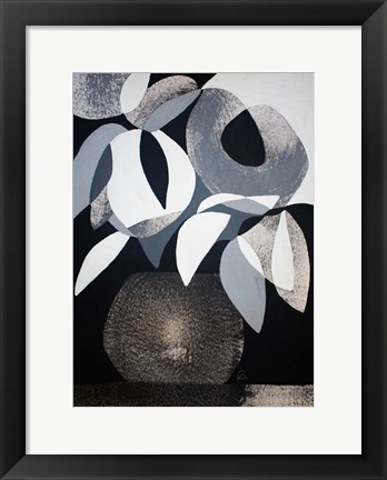 Framed Gray Areas 2 Print