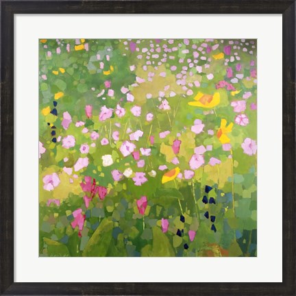 Framed Wasatch Wildflowers Print