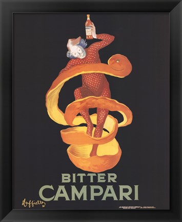 Framed Bitter Campari Print