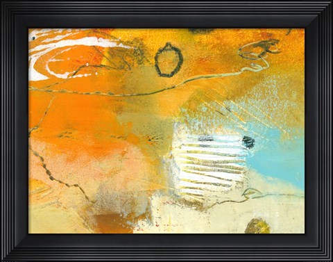 Framed Fondness of Fields 1 Print