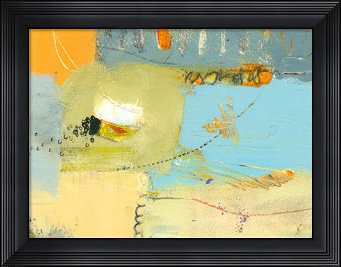 Framed Fondness of Fields 3 Print