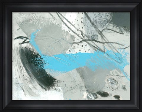 Framed Not All Black and White 1 Print