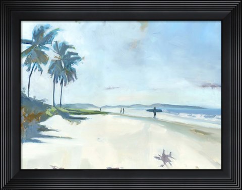 Framed Playa Garza Print