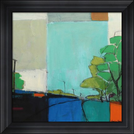 Framed There We Go Print