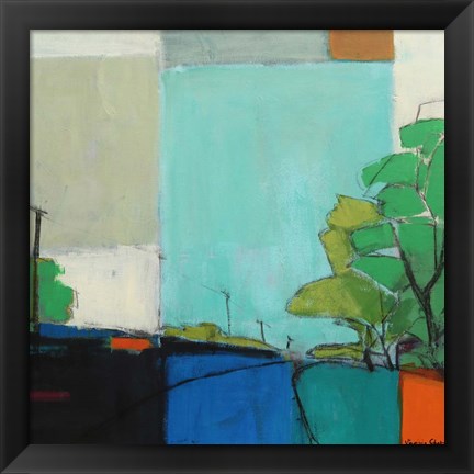 Framed There We Go Print